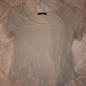 Brandy Melville white crop top